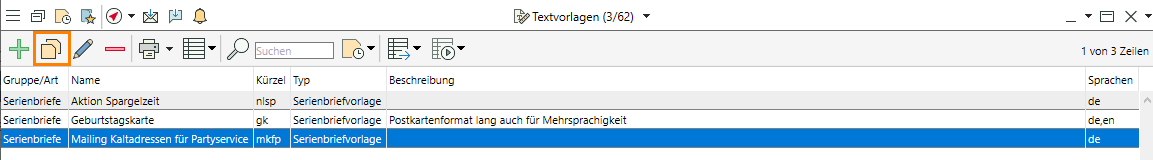 A2 S1 Textvorlage kopieren
