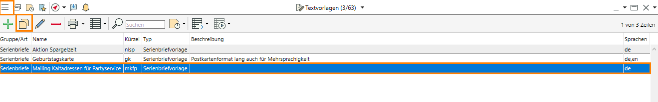 A2 S1 Textvorlage kopieren