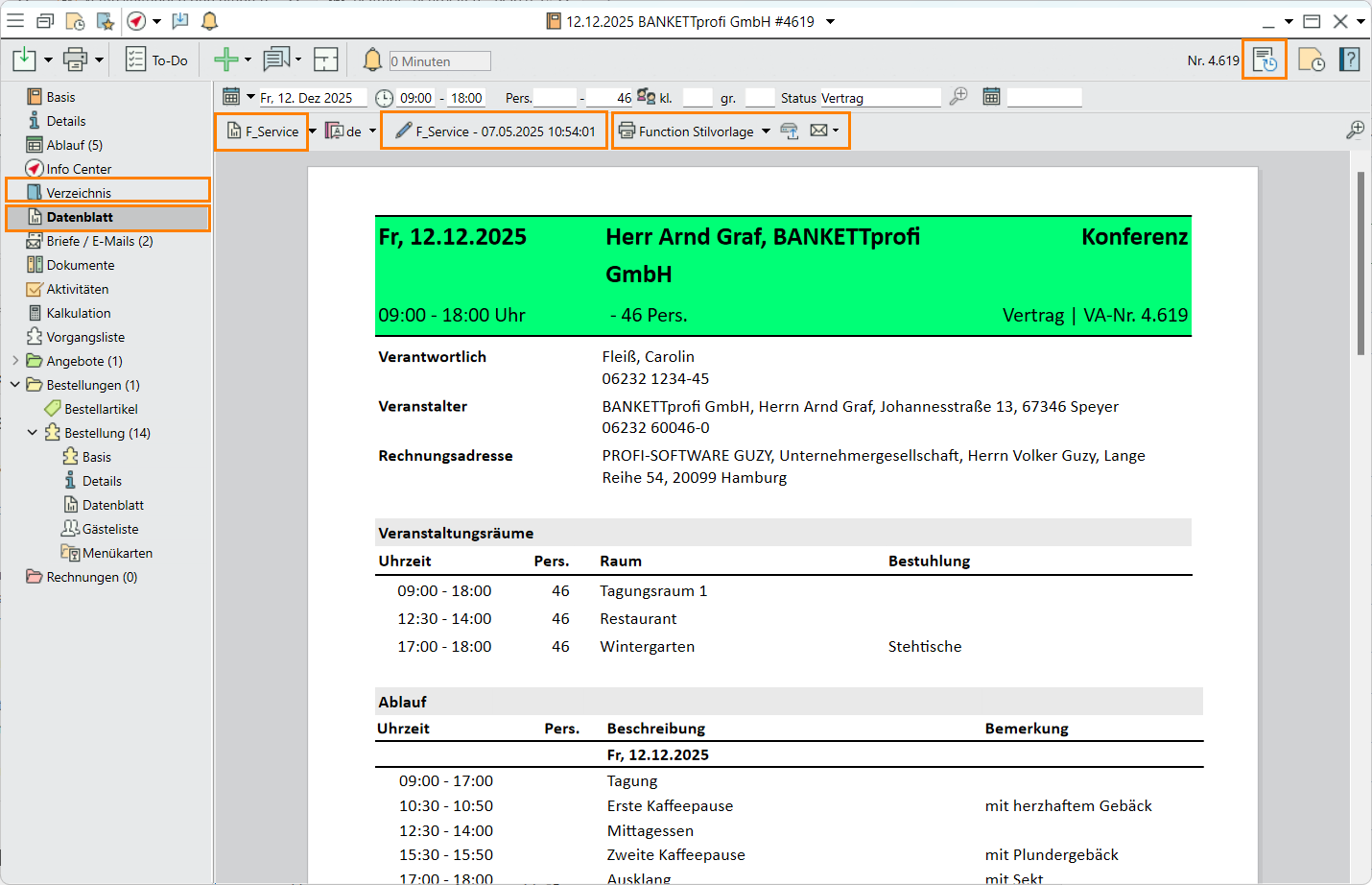 S9 Ablauf Datenblatt
